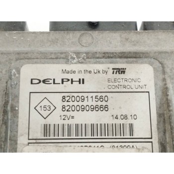 Recambio de centralita motor uce para renault kangoo (f/kc0) 1.5 dci diesel referencia OEM IAM 8200911560  