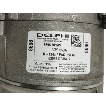 Recambio de compresor aire acondicionado para opel zafira b 1.9 cdti referencia OEM IAM 9698  