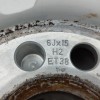 Recambio de llanta para audi a3 (8l) 1.9 tdi referencia OEM IAM 8L0601025M 6JX15H2 ET38 