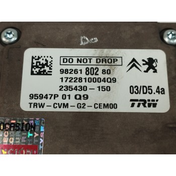 Recambio de modulo electronico para citroën c4 grand picasso 1.6 thp referencia OEM IAM 9826180280 CAMARA FRONAL 