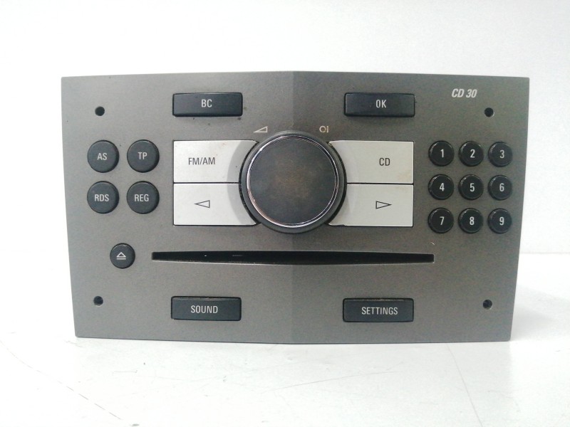 Recambio de sistema audio / radio cd para opel zafira b 1.6 16v referencia OEM IAM 13251052  