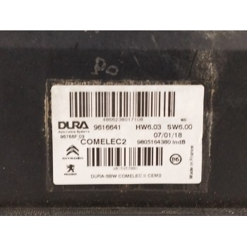 Recambio de centralita cambio automatico para citroën c4 picasso 1.6 blue-hdi fap referencia OEM IAM 9805164380  