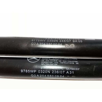 Recambio de amortiguadores capo para mercedes-benz clase c (w204) c 320 cdi (204.022) referencia OEM IAM A2049800964  