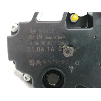 Recambio de motor limpia trasero para citroën c4 picasso 2.0 hdi fap referencia OEM IAM 9654116380 0390201840 