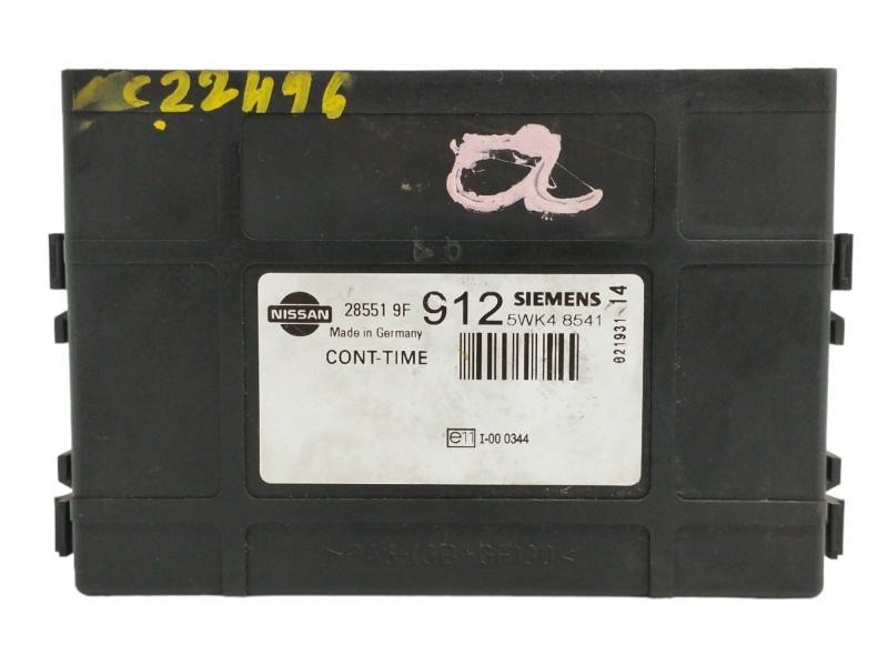Recambio de modulo electronico para nissan terrano/terrano.ii (r20) 2.7 turbodiesel referencia OEM IAM 285519F912 5WK48541 