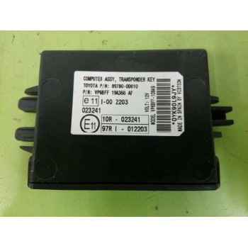 Recambio de modulo electronico para toyota yaris (_p9_) 1.4 d-4d (nlp90_) referencia OEM IAM 897800D010  