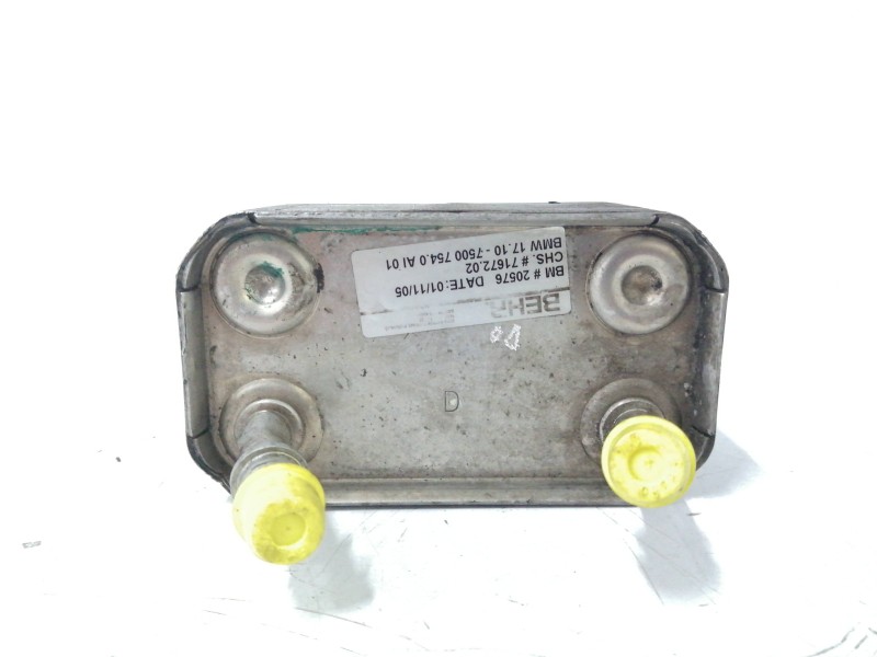 Recambio de enfriador aceite motor para bmw x5 (e53) 3.0 turbodiesel cat referencia OEM IAM 7500754 Recambio de enfriador aceite motor para bmw x5 (e53) 3.0 turbodiesel cat referencia OEM IAM 7500754