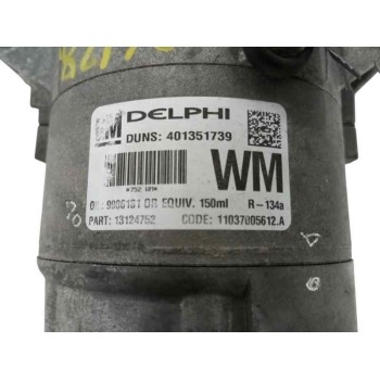 Recambio de compresor aire acondicionado para opel zafira b 1.9 cdti referencia OEM IAM 13124752 401351739 