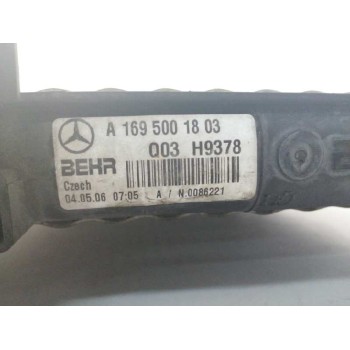 Recambio de radiador agua para mercedes-benz clase b (w245) 170 (245.232) referencia OEM IAM A1695001803 A1695002804 