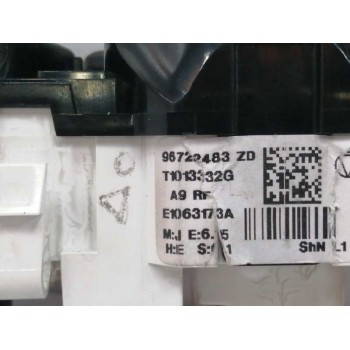Recambio de mando calefaccion / aire acondicionado para peugeot 208 1.2 12v vti referencia OEM IAM 96722483ZD  