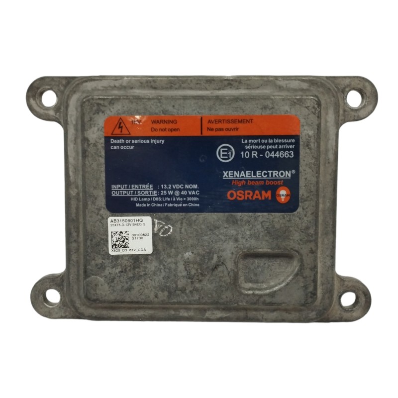 Recambio de centralita faros xenon para hyundai ioniq tecno hybrid referencia OEM IAM AB3150601HQ 25XT6D 