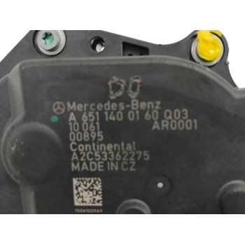Recambio de valvula egr para mercedes-benz sprinterii caja cerrada (desde 01.06) 2.1 cdi cat referencia OEM IAM A6511400160 A2C5
