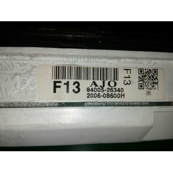 Recambio de cuadro instrumentos para hyundai santa fe (sm) 2.0 crdi vgt comfort referencia OEM IAM 9400526340 200608600H 
