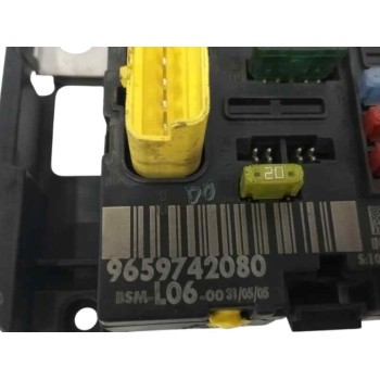 Recambio de caja reles / fusibles para peugeot 307 break / sw (s1) 1.6 16v hdi referencia OEM IAM 9659742080  
