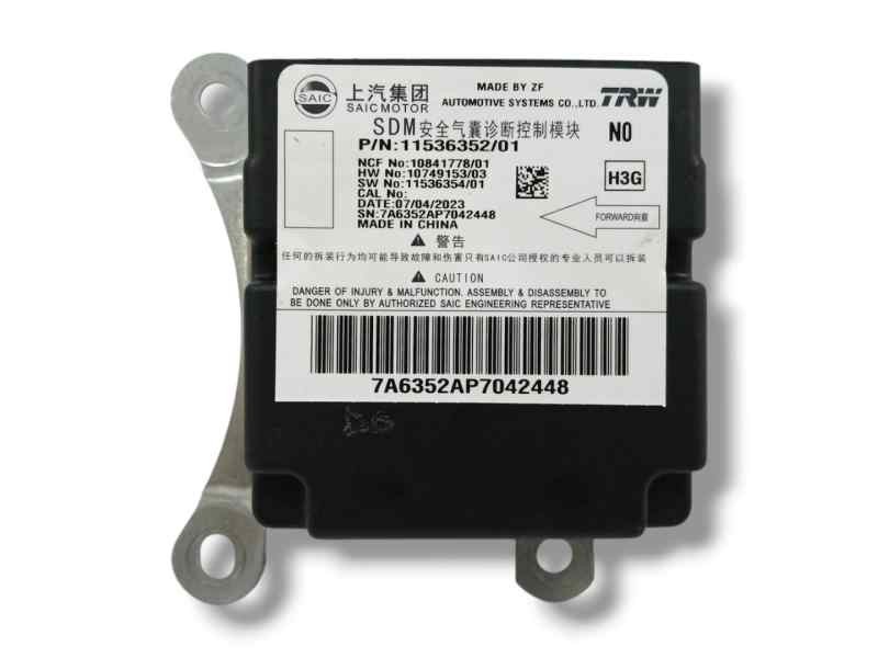 Recambio de centralita airbag para mg zs zs suv (azs1) 1.5 vti referencia OEM IAM Recambio de centralita airbag para mg zs zs suv (azs1) 1.5 vti referencia OEM IAM
