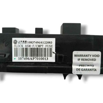 Recambio de caja reles / fusibles para mg zs zs suv (azs1) 1.5 vti referencia OEM IAM   