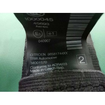 Recambio de cinturon seguridad trasero izquierdo para citroën c5 berlina business referencia OEM IAM 96561744XX  