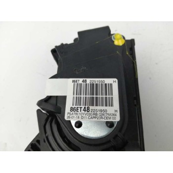 Recambio de potenciometro pedal para citroën c1 ii (pa_, ps_) 1.2 vti 82 referencia OEM IAM 78010YV030 0280755266 86ET48