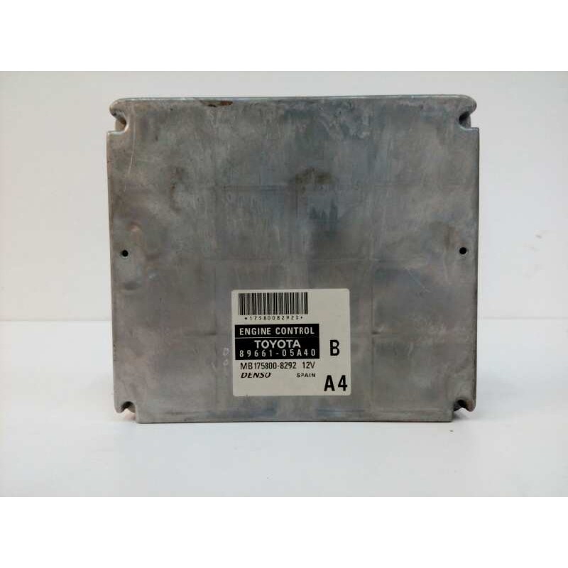 Recambio de centralita motor uce para toyota avensis berlina (t25) 2.0 d4-d sol berlina (5-ptas.) referencia OEM IAM 8966105A40 