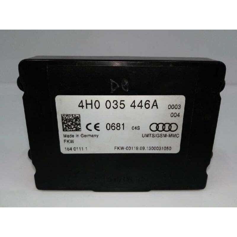 Recambio de modulo electronico para audi a3 sportback (8va, 8vf) 1.6 tdi referencia OEM IAM 4H0035446A AMPLIFICADOR DE ANTENA 