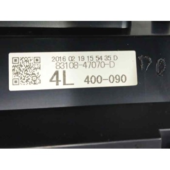 Recambio de cuadro instrumentos para toyota prius phv (_w52_) 1.8 plug-in hybrid (zvw52) referencia OEM IAM 8310847070D PROYECTO