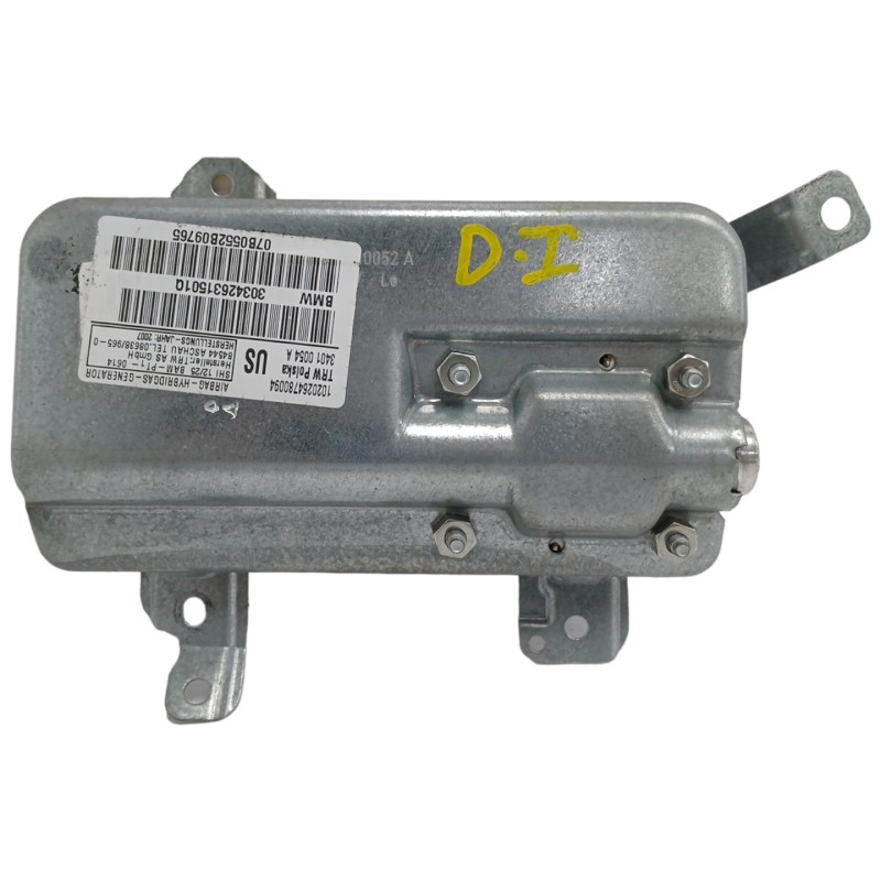 Recambio de airbag lateral delantero izquierdo para bmw x3 (e83) 2.0 d referencia OEM IAM 30342631501  