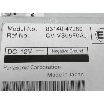 Recambio de pantalla multifuncion para toyota prius phv (_w52_) 1.8 plug-in hybrid (zvw52) referencia OEM IAM 8614047360  