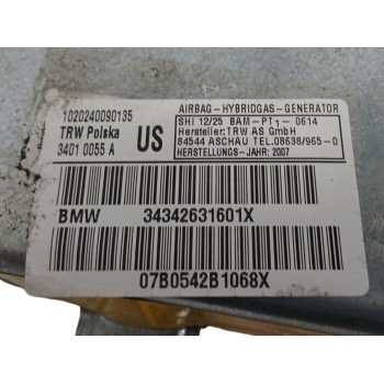 Recambio de airbag lateral delantero derecho para bmw x3 (e83) 2.0 d referencia OEM IAM 34342631601  