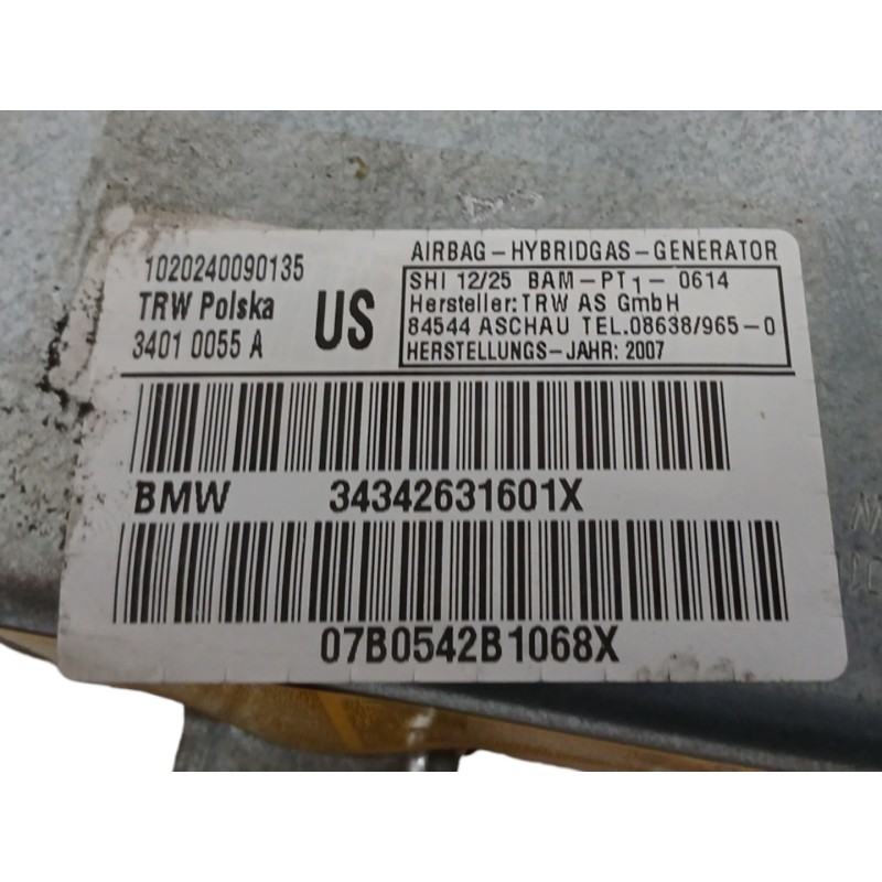 AIRBAG LATERAL DELANTERO DERECHO