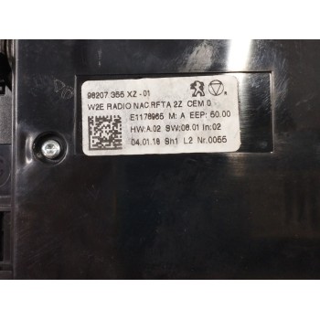 Recambio de mando climatizador para peugeot 508 sw 2.0 blue-hdi fap referencia OEM IAM 98207355XZ  
