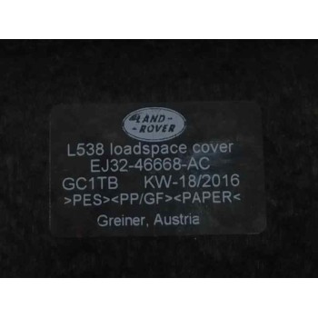 Recambio de bandeja trasera para land rover range rover evoque (l538) 2.0 d referencia OEM IAM EJ3246668AC  