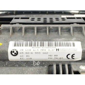 Recambio de pantalla multifuncion para bmw serie 7 (e65/e66) 730d referencia OEM IAM 65826933162  