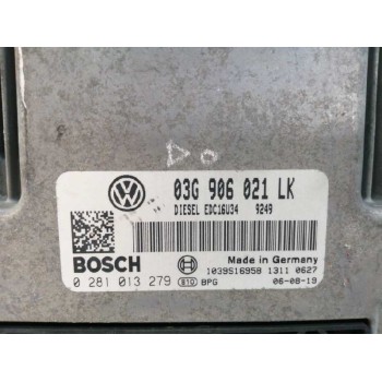 Recambio de centralita motor uce para seat leon (1p1) 1.9 tdi referencia OEM IAM 03G906021LK 0281013279 