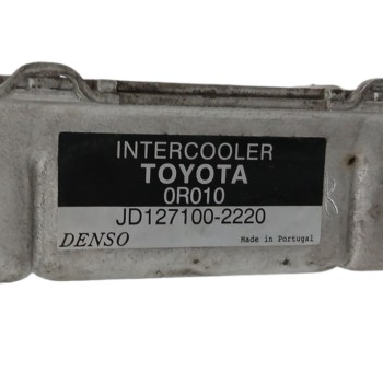 Recambio de intercooler para toyota avensis berlina (t25) 2.0 turbodiesel cat referencia OEM IAM JD1271002220  