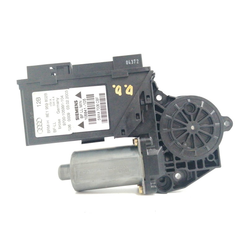 Recambio de motor elevalunas delantero derecho para audi a4 berlina (8e) 2.5 tdi quattro (132kw) referencia OEM IAM 8E1959802B 1