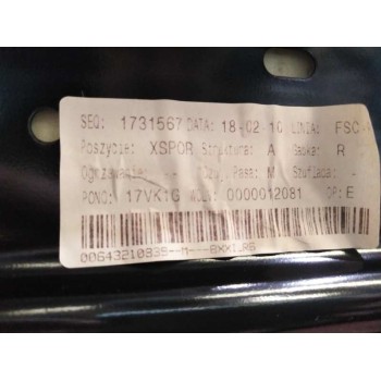 Recambio de asiento delantero derecho para opel astra k lim. 5türig 1.6 cdti dpf referencia OEM IAM   