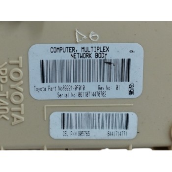 Recambio de caja reles / fusibles para toyota corolla verso (r1) 2.2 d-cat referencia OEM IAM 892210F010  