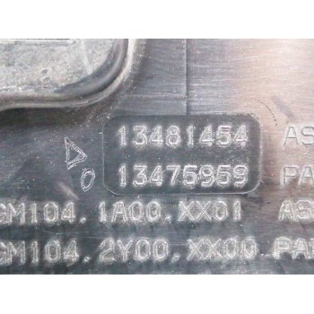 Recambio de aleron trasero para opel crossland x referencia OEM IAM 13481454 NEGRO 