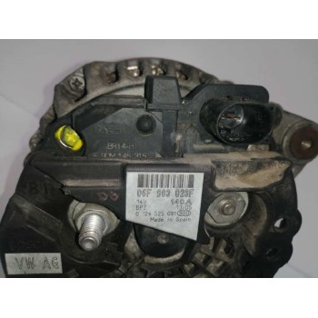 Recambio de alternador para volkswagen passat berlina (3c2) 1.9 tdi referencia OEM IAM 06F903023F 140A 0124525091