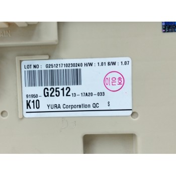 Recambio de caja reles / fusibles para hyundai ioniq tecno hybrid referencia OEM IAM 91950G2512  