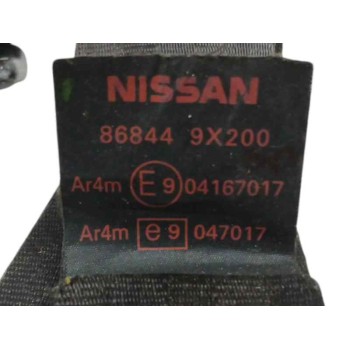 Recambio de cinturon seguridad delantero derecho para nissan cabstar 01.04  3.0 diesel referencia OEM IAM 868449X200  