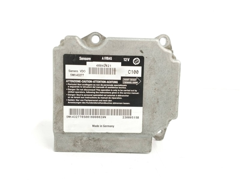 Recambio de centralita airbag para alfa romeo 147 (190) 1.6 ts 105 sport referencia OEM IAM 46842421 5WK43277 