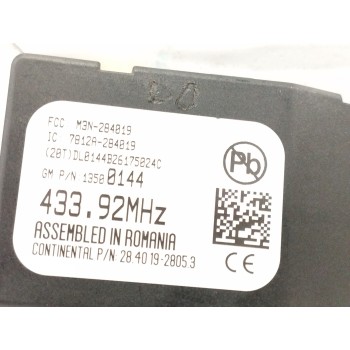 Recambio de modulo electronico para opel adam 1.4 16v referencia OEM IAM 13500144  