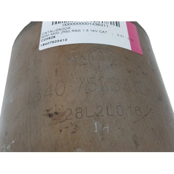 Recambio de catalizador para mini mini (r50,r53) 1.6 16v cat referencia OEM IAM 18407523410  