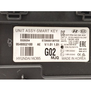 Recambio de modulo electronico para hyundai ioniq tecno hybrid referencia OEM IAM 95480G2100  