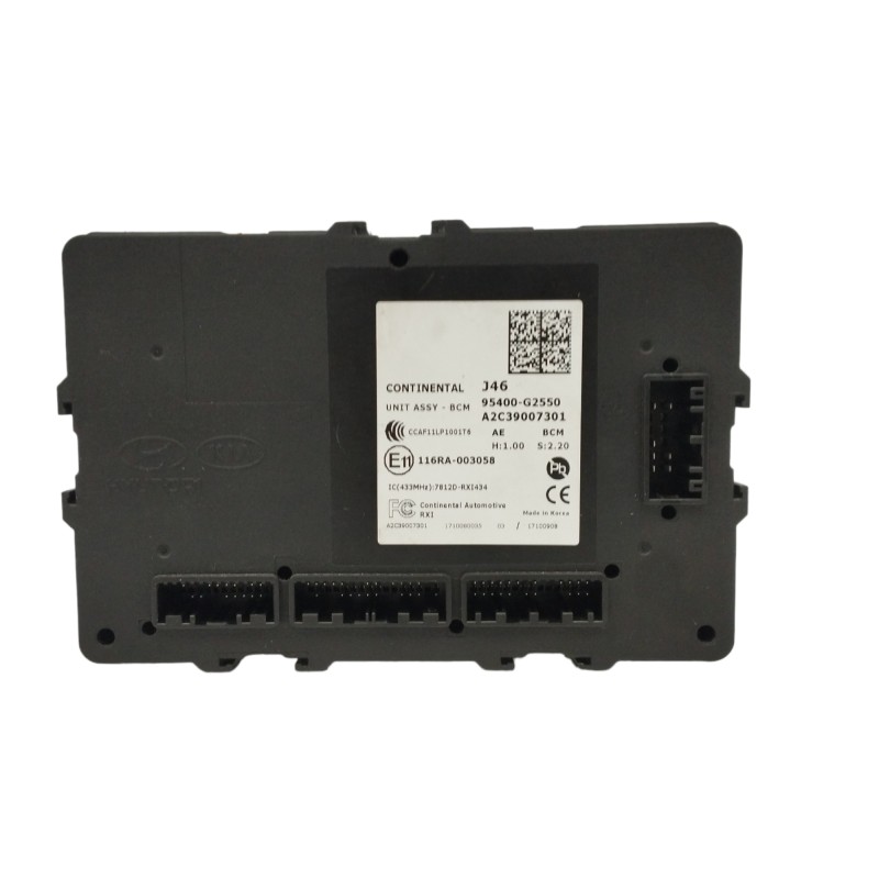 Recambio de modulo electronico para hyundai ioniq tecno hybrid referencia OEM IAM 95400G2550 A2C39007301 