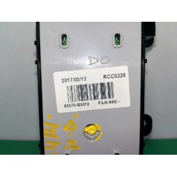 Recambio de mando elevalunas delantero izquierdo para kia niro drive referencia OEM IAM 93570G5310  