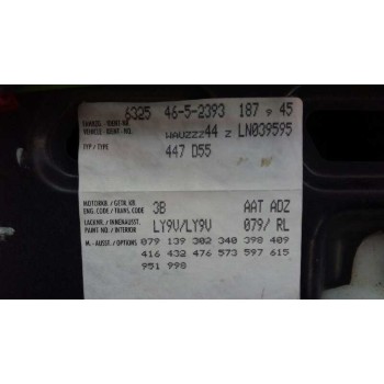 audi 200 c3 avant (447, 448) del año 1989