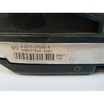 Recambio de cuadro instrumentos para toyota corolla verso (r1) 2.2 d-4d luna referencia OEM IAM 838000F092A MB2574403890 