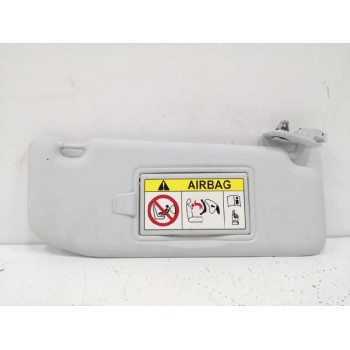 Recambio de parasol derecho para peugeot 208 1.2 12v vti referencia OEM IAM 1619396180  